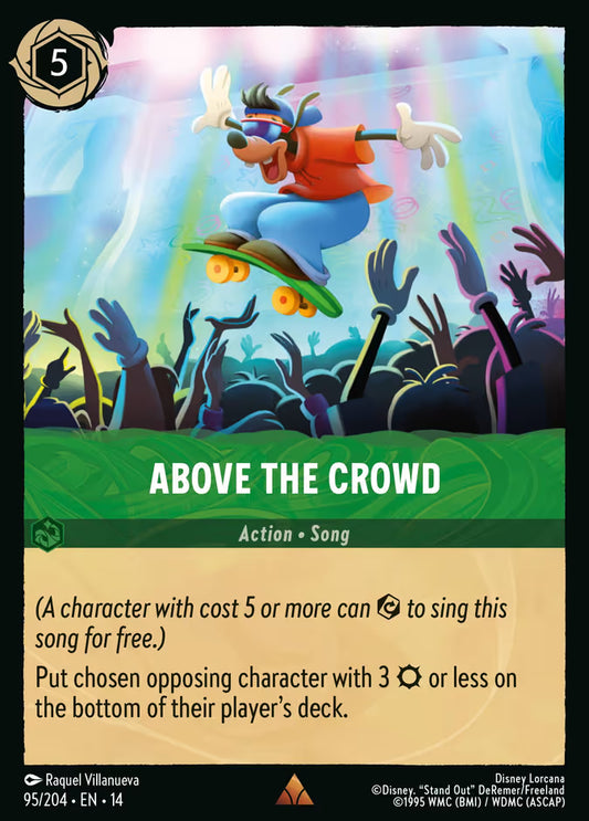 Above the Crowd - 95/204 - Rare (Hyperia City)