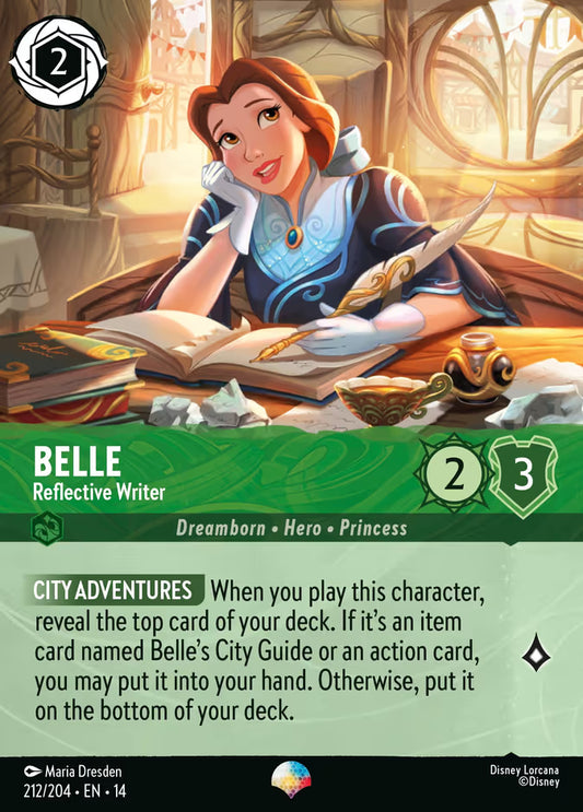 Belle - Reflective Writer - 212 - Epic Foil (Hyperia City)