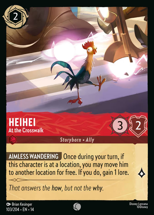 Heihei - At the Crosswalk - 103/204 - Common (Hyperia City)