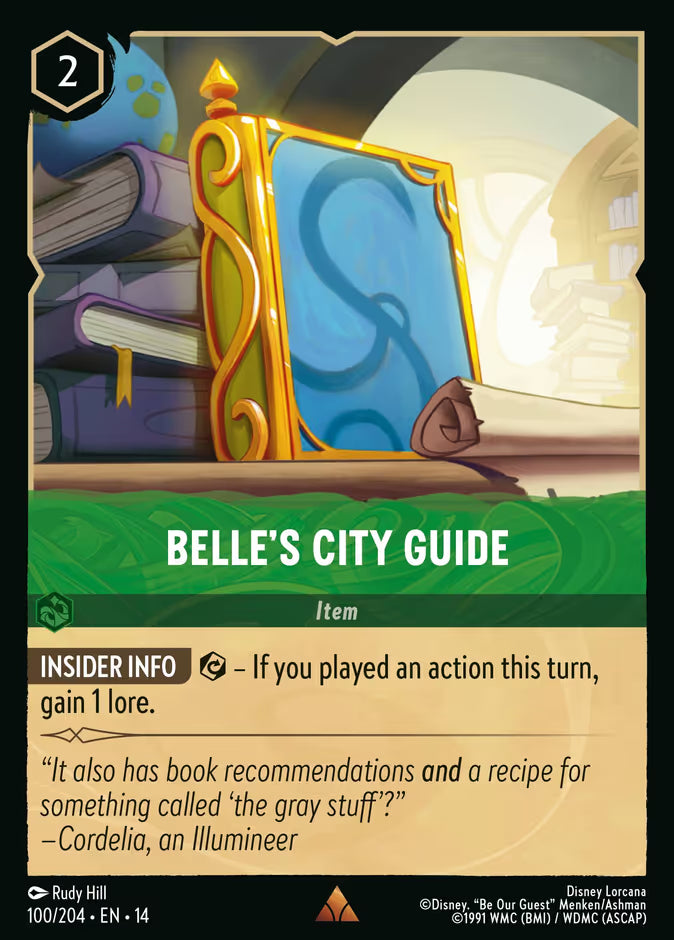 Belle's City Guide - 100/204 - Rare (Hyperia City)