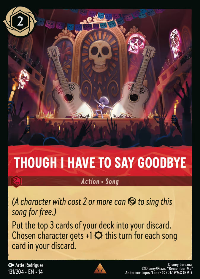 Though I Have to Say Goodbye - 131/204 - Rare (Hyperia City)