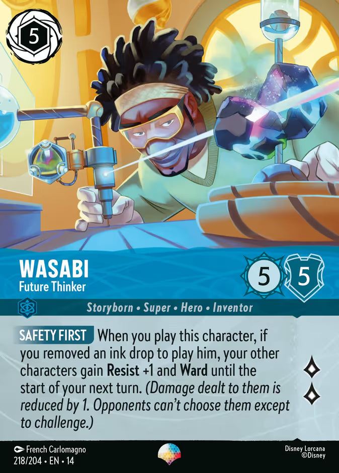 Wasabi - Future Thinker - 218 - Epic Foil (Hyperia City)