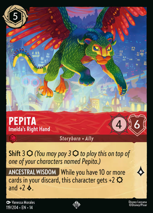 Pepita - Imelda's Right Hand - 119/204 - Super Rare (Hyperia City)