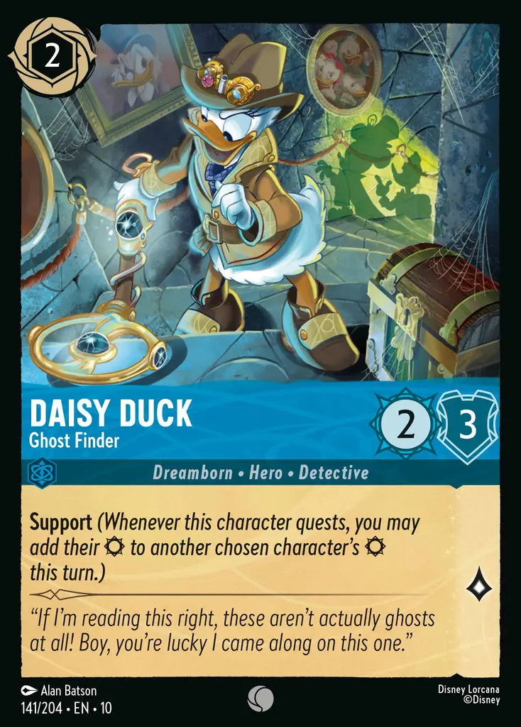 Daisy Duck - Ghost Finder 141/204 (Whispers In The Well)