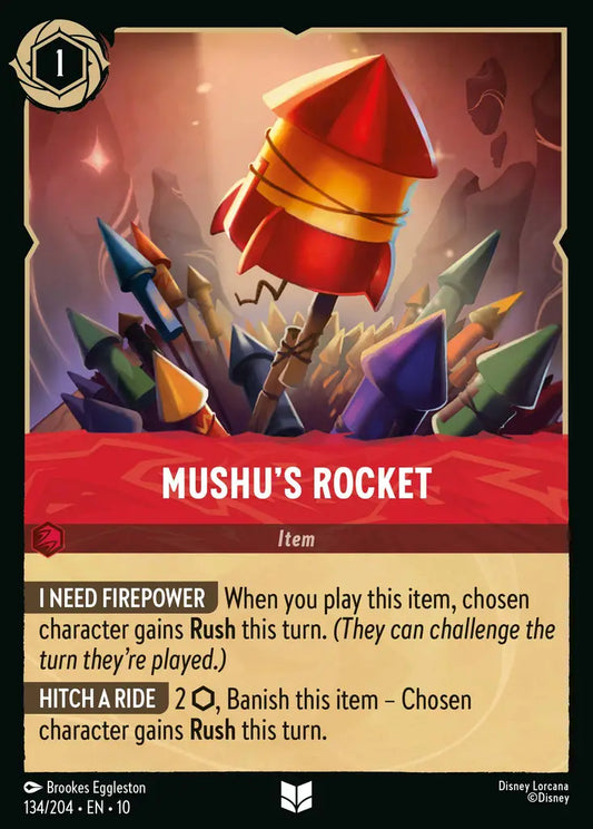 Mushu's Rocket 134/204 (Whispers In The Well)