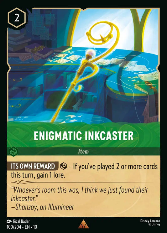 Enigmatic Inkcaster 100/204 (Whispers In The Well)