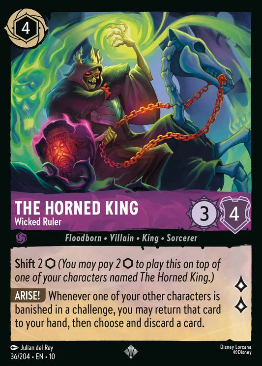 The Horned King - Wicked Ruler 36/204 (Whispers In The Well)