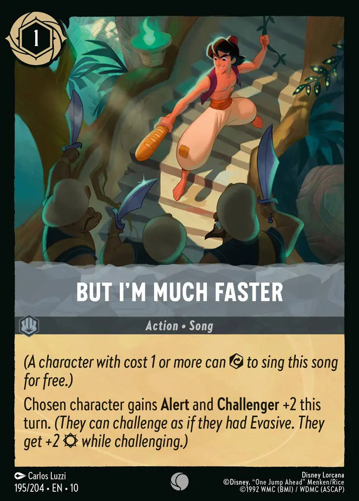 But I'm Much Faster 195/204 (Whispers In The Well)