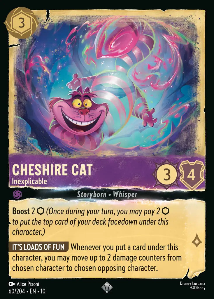 Cheshire Cat - Inexplicable 60/204 (Whispers In The Well)
