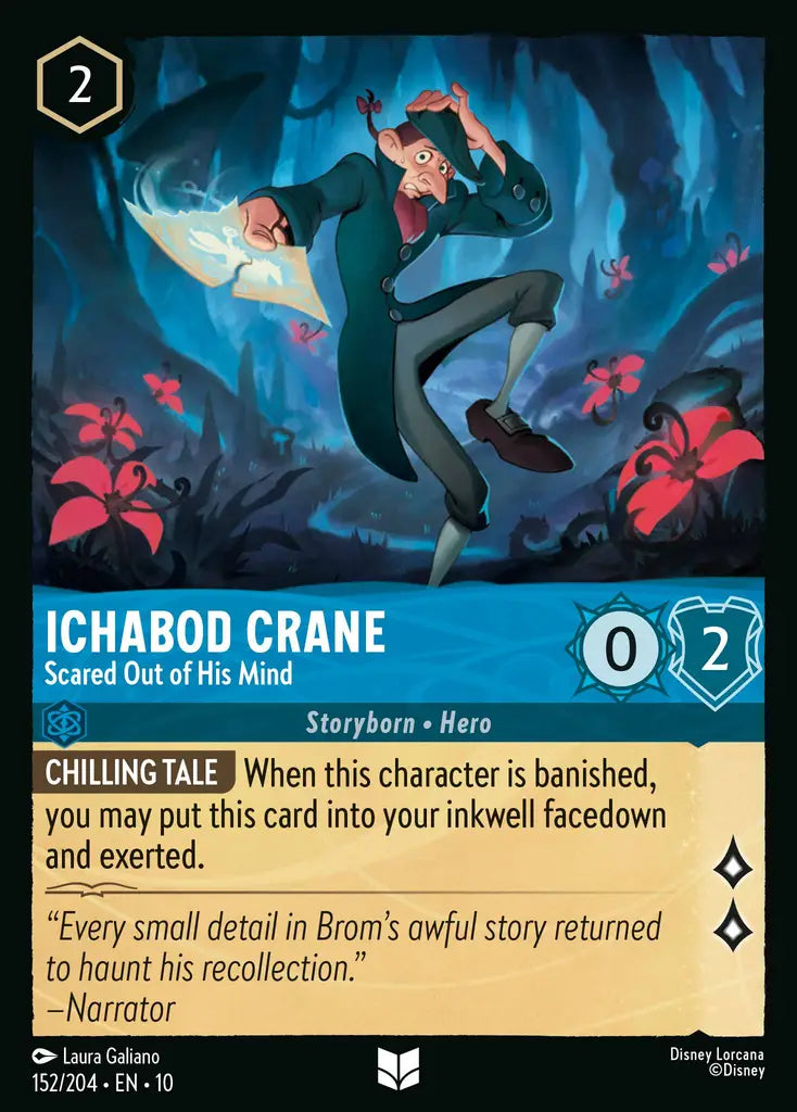 Ichabod Crane - Scared Out of His Mind 152/204 (Whispers In The Well)
