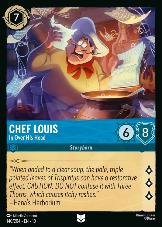 Chef Louis - In Over His Head 140/204 (Whispers In The Well)