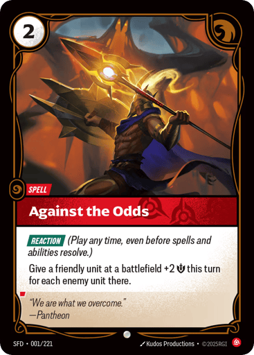 Against the Odds - SFD-001