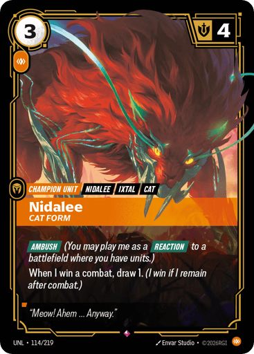 Nidalee - Cat Form - UNL-114