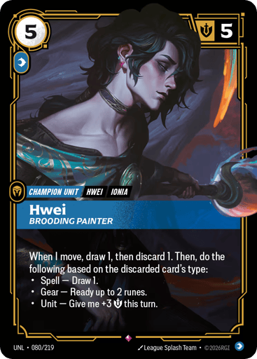 Hwei - Brooding Painter - UNL-080