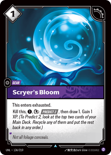 Scryer's Bloom - UNL-136