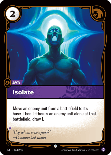 Isolate - UNL-124
