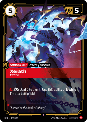 Xerath - Freed - UNL-026