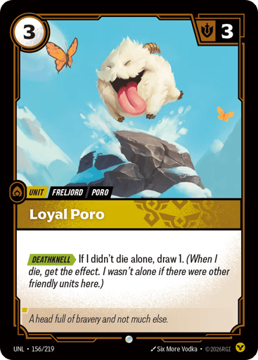Loyal Poro - UNL-156