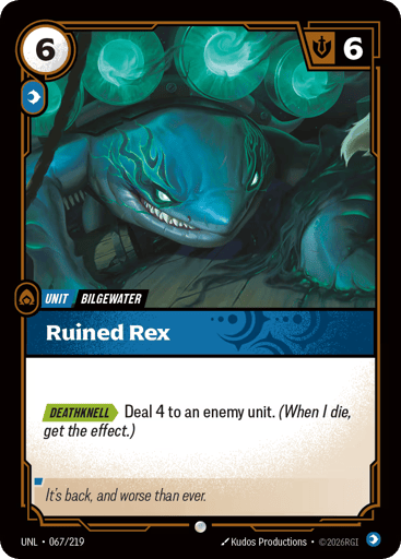 Ruined Rex - UNL-067