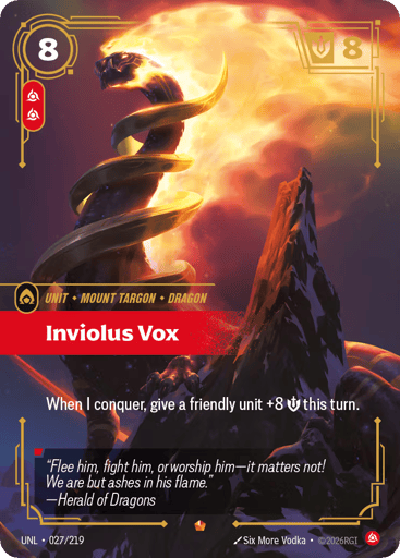 Inviolus Vox - UNL-027