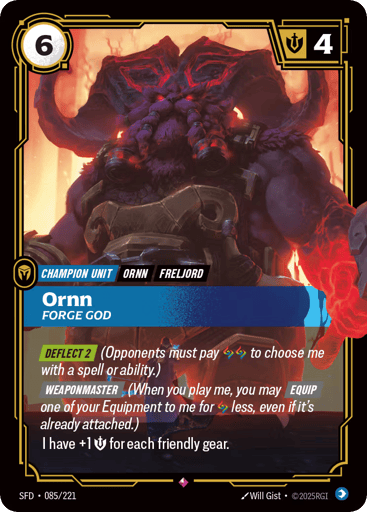 Ornn - Forge God - SFD-085