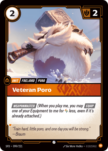 Veteran Poro - SFD-099
