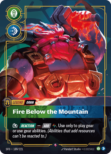 Ornn - Fire Below the Mountain - SFD-189