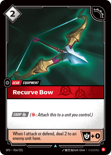 Recurve Bow - SFD-016