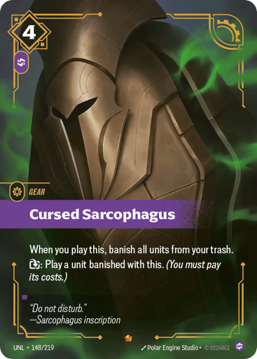 Cursed Sarcophagus - UNL-148