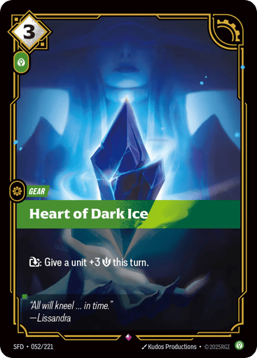 Heart of Dark Ice - SFD-052