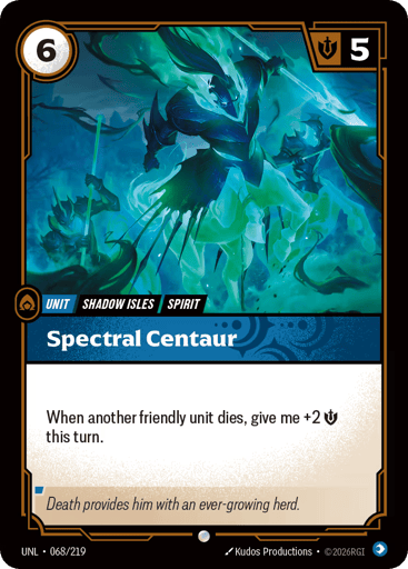 Spectral Centaur - UNL-068