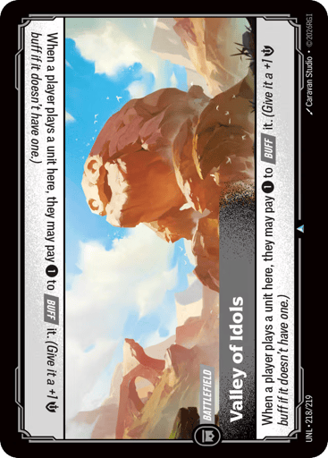 Valley of Idols - UNL-218