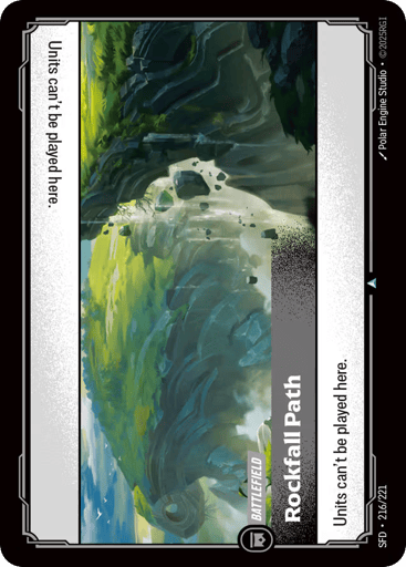 Rockfall Path - SFD-216