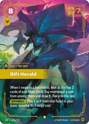Rift Herald - UNL-179A Alternate Art