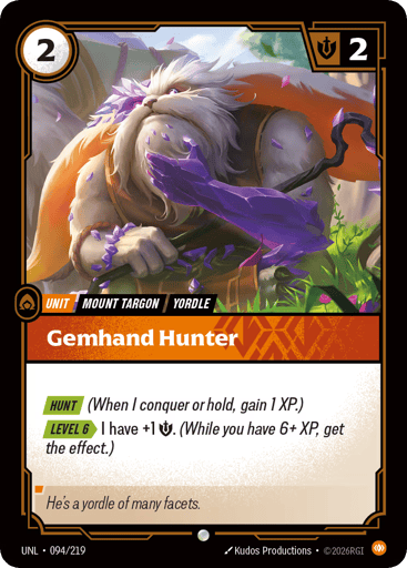 Gemhand Hunter - UNL-094