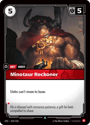 Minotaur Reckoner - SFD-014