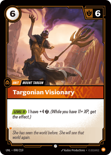 Targonian Visionary - UNL-098