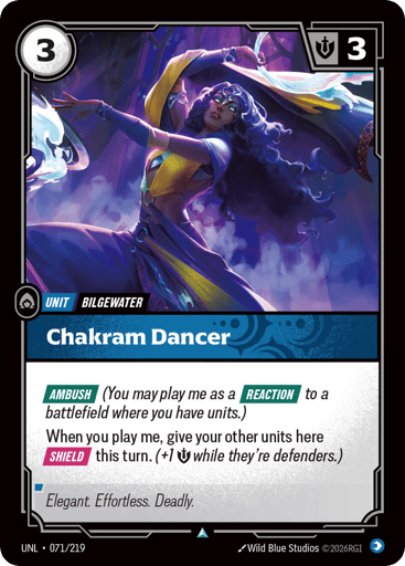 Chakram Dancer - UNL-071
