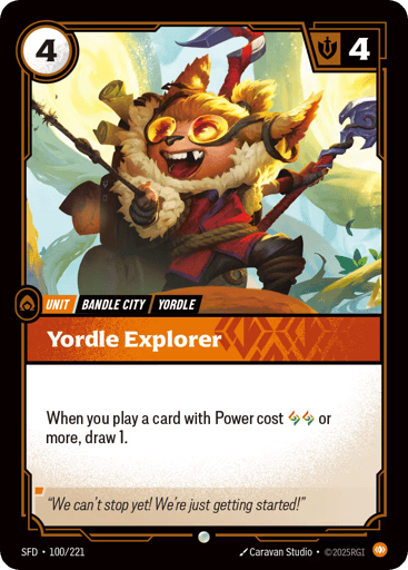 Yordle Explorer - SFD-100