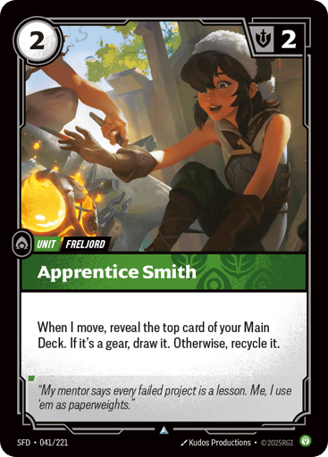 Apprentice Smith - SFD-041
