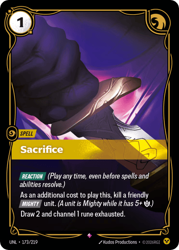 Sacrifice - UNL-173