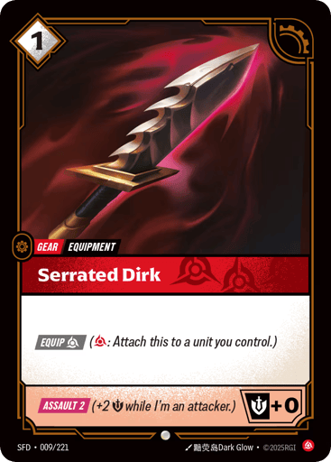 Serrated Dirk - SFD-009