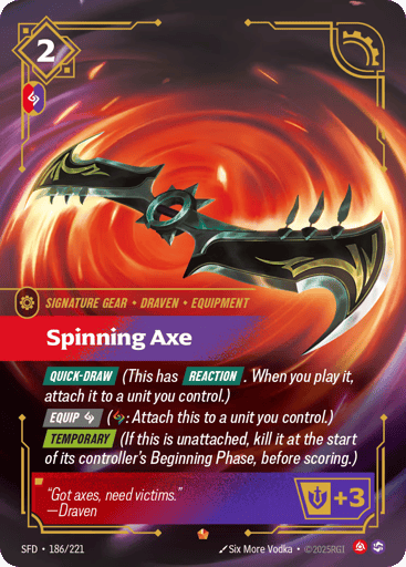 Spinning Axe - SFD-186