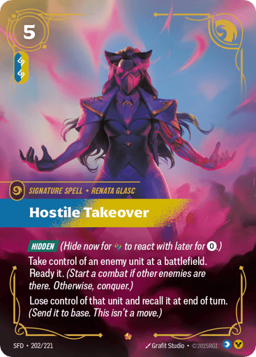 Hostile Takeover - SFD-202