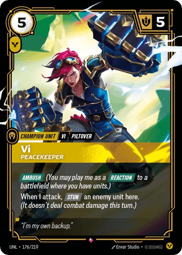 Vi - Peacekeeper - UNL-176