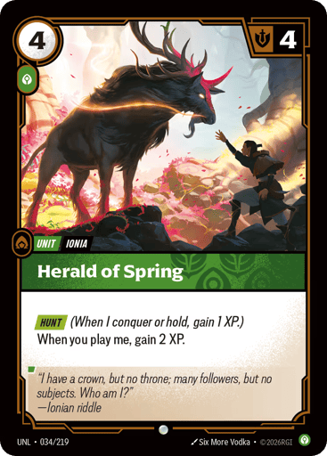 Herald of Spring - UNL-034