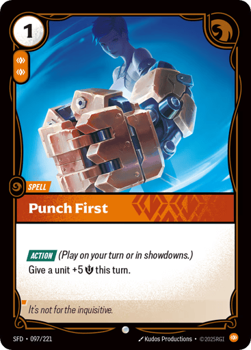 Punch First - SFD-097