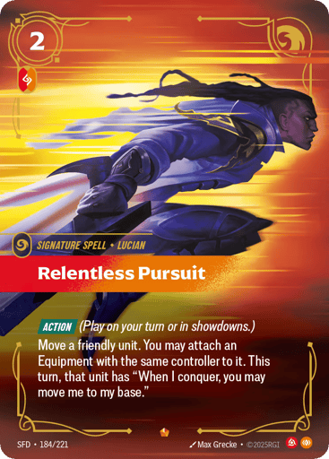 Relentless Pursuit - SFD-184