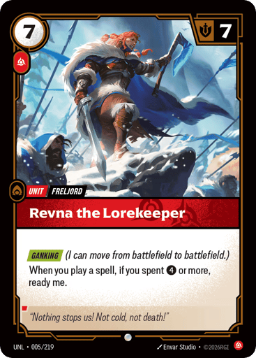 Revna the Lorekeeper - UNL-005