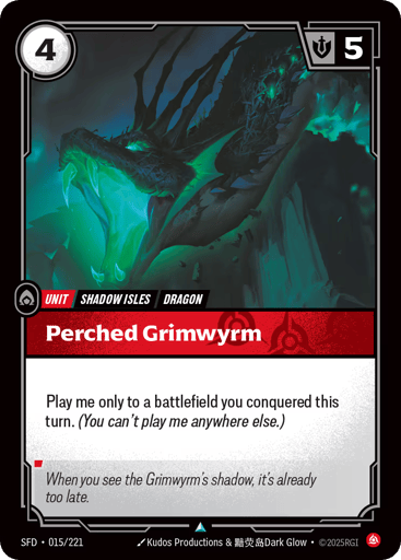 Perched Grimwyrm - SFD-015